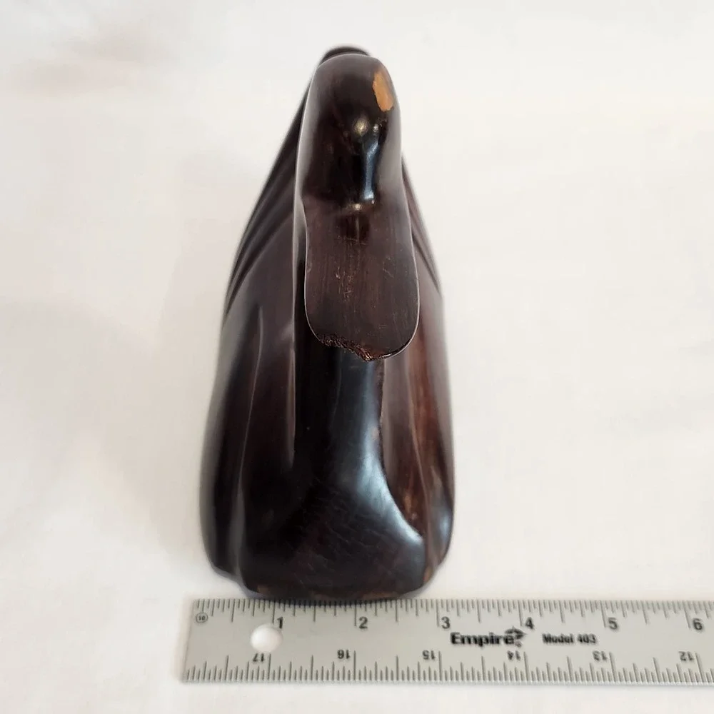 Carved Ironwood Duck Figurine 9